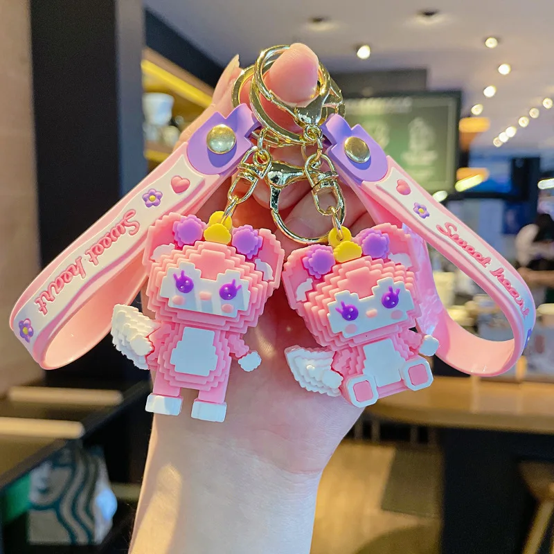 Disney LinaBell Building Block Keychain Cartoon Cute Doll Keyring Couple Bag Ornament Key Chain Car Pendant Accessories Kid Gift
Disney LinaBell Building Block Keychain Cartoon Cute Doll Keyring Couple Bag Ornament Key Chain Car Pendant Accessories Kid Gift