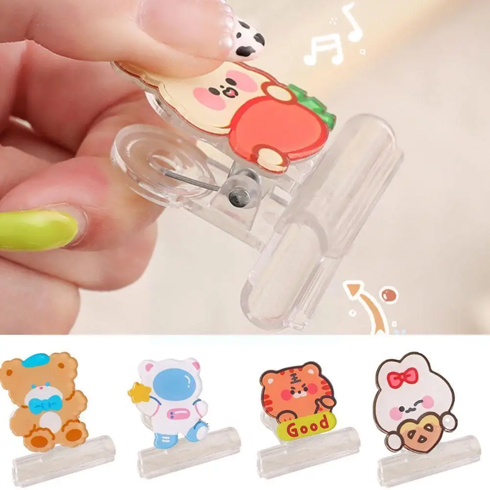 Cute Bear Flower Cartoon Kawaii Acrylic Bookmark Student Chain Learngift Pendant Metal Stationery Clip Page Office Y2o9
Cute Bear Flower Cartoon Kawaii Acrylic Bookmark Student Chain Learngift Pendant Metal Stationery Clip Page Office Y2o9