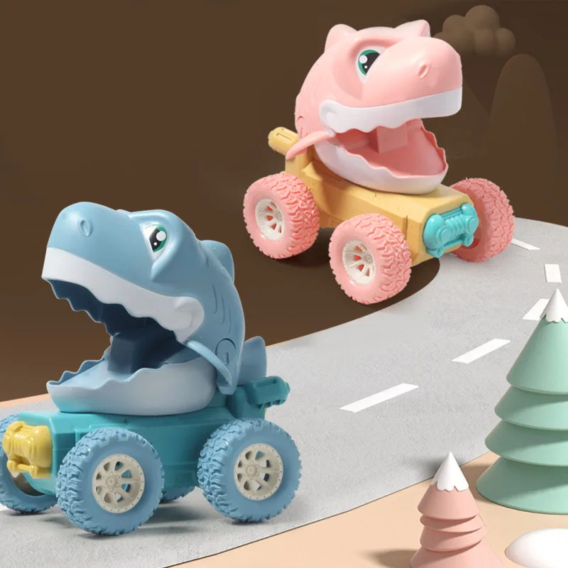 Kids Friction Powered Dinosaur toys Vehicles Press Inertia Truck Cars Toys Cartoon Animal Model Launcher Car Children Toys Gifts
Kids Friction Powered Dinosaur toys Vehicles Press Inertia Truck Cars Toys Cartoon Animal Model Launcher Car Children Toys Gifts