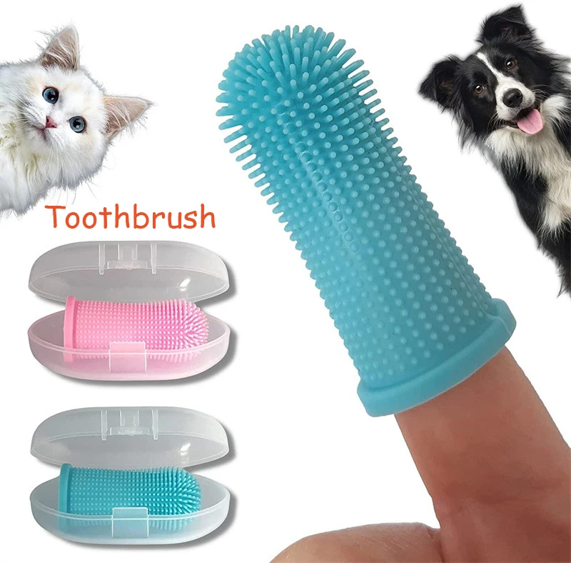 Super Soft Pet Finger Toothbrush Teeth Cleaning Bad Breath Care Teeth Dog Tooth Brush Tool Dog Fast Cat Dog Cleaning Supplies
Super Soft Pet Finger Toothbrush Teeth Cleaning Bad Breath Care Teeth Dog Tooth Brush Tool Dog Fast Cat Dog Cleaning Supplies