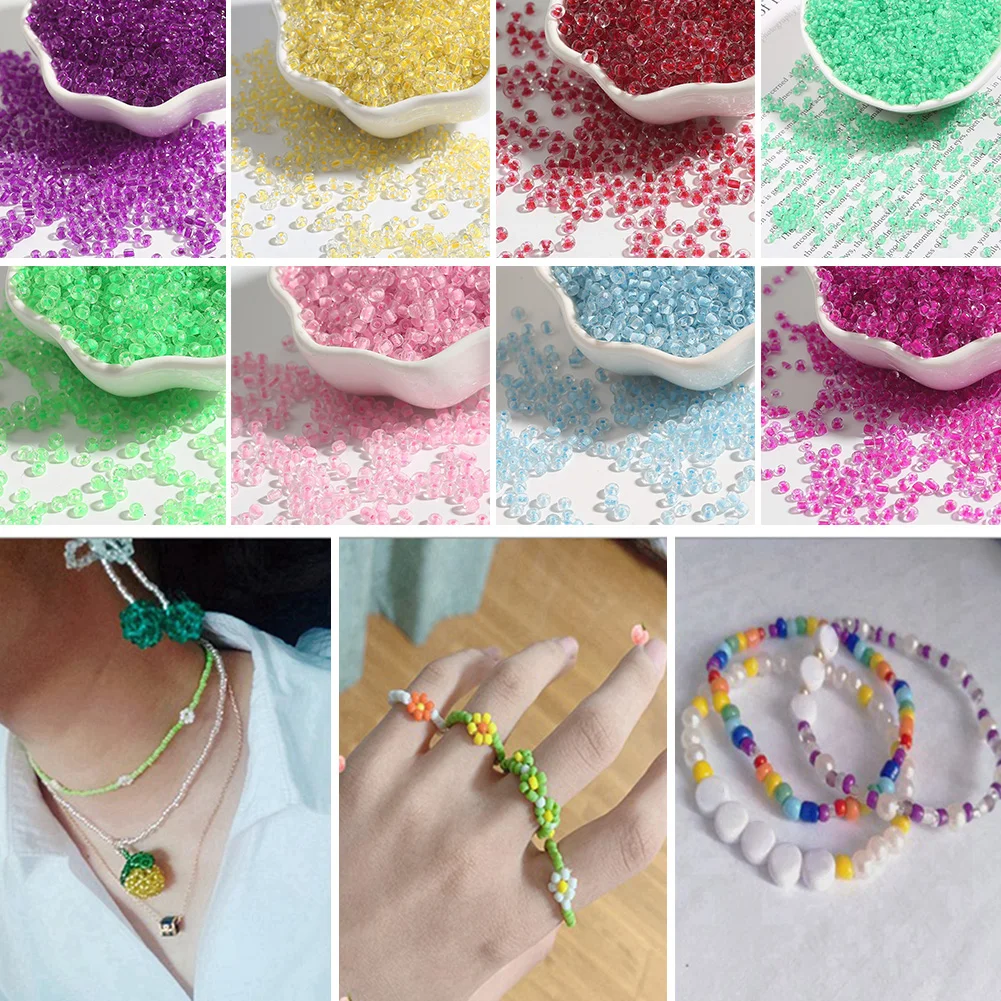 1000pcs 2mm Charm Czech Glass Seed Beads DIY Bracelet Necklace Beads For Jewelry Making DIY Earring Necklace
1000pcs 2mm Charm Czech Glass Seed Beads DIY Bracelet Necklace Beads For Jewelry Making DIY Earring Necklace