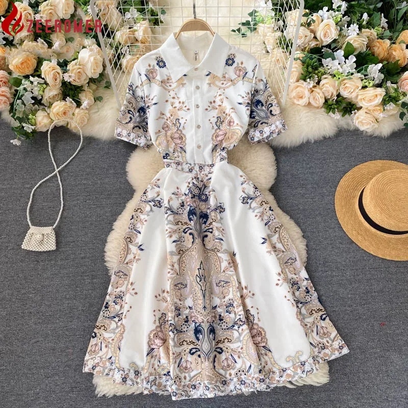 Женское модельное платье с коротким рукавом, Роскошное дизайнерское длинное платье в европейском стиле с винтажным принтом, элегантные пля... 
Женское модельное платье с коротким рукавом, Роскошное дизайнерское длинное платье в европейском стиле с винтажным принтом, элегантные пля...