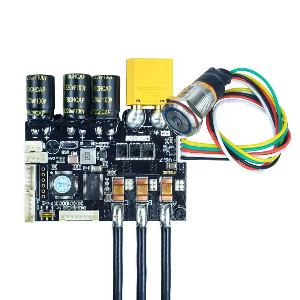 60A Longboard Electrico FSESC 6.7 based upon VESC® 6 with Heat Sink e-skateboard Accessories
60A Longboard Electrico FSESC 6.7 based upon VESC® 6 with Heat Sink e-skateboard Accessories