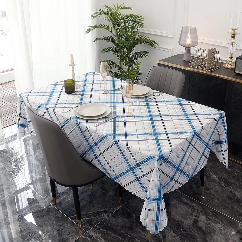 Waterproof Table Cloth Plaid Tablecloth Nordic Simple Table Covers for Wedding Party Hotel Table Cover Dinning Table Decoration
Waterproof Table Cloth Plaid Tablecloth Nordic Simple Table Covers for Wedding Party Hotel Table Cover Dinning Table Decoration