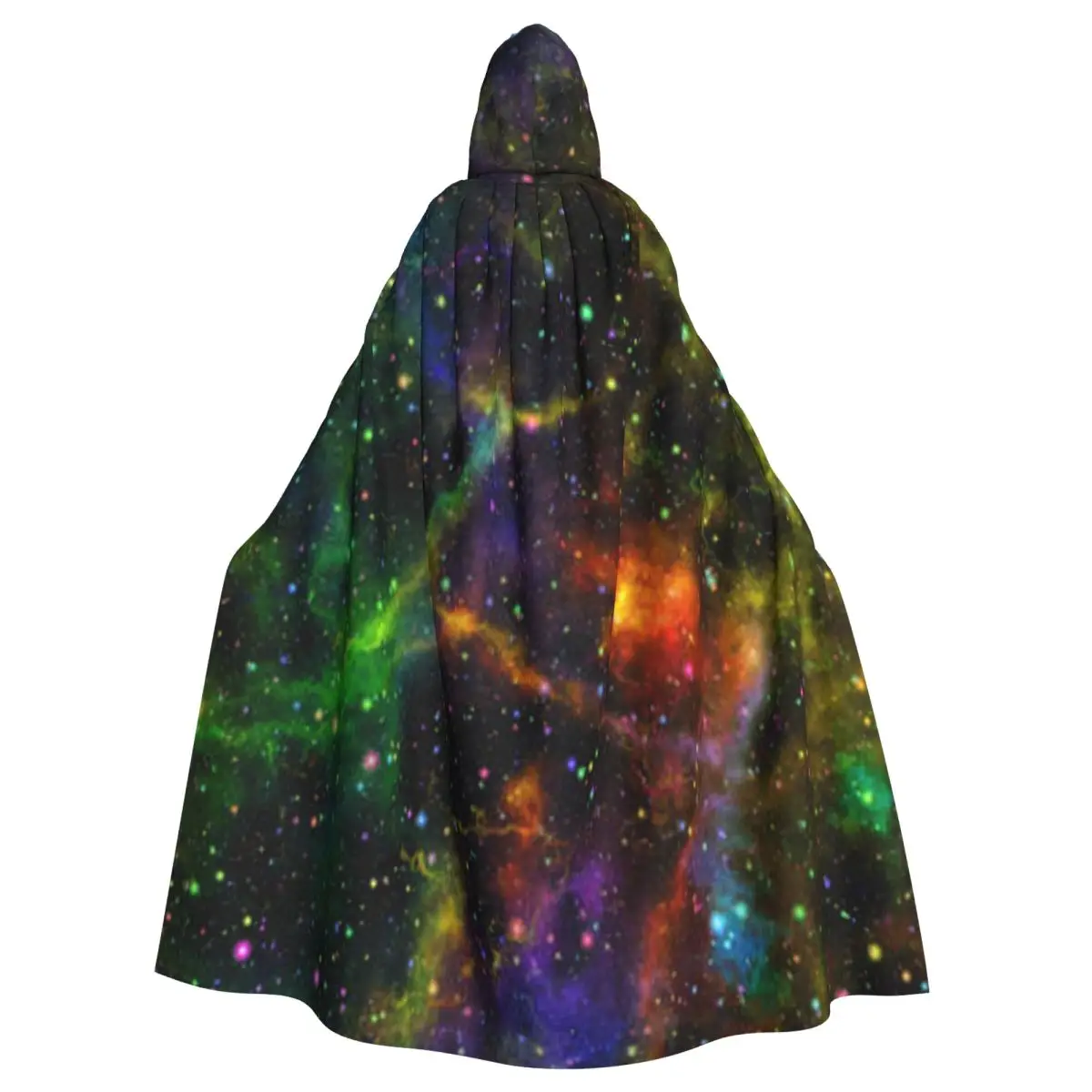 Unisex Adult Glittering Galactic Cloak with Hood Long Witch Costume Cosplay
Unisex Adult Glittering Galactic Cloak with Hood Long Witch Costume Cosplay
