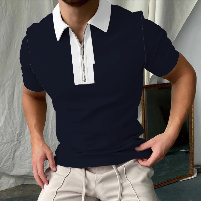 Color Polo Shirt for Men Hawaiian 3D Print Zipper Polo Short Sleeve Summer Shirt
Color Polo Shirt for Men Hawaiian 3D Print Zipper Polo Short Sleeve Summer Shirt
