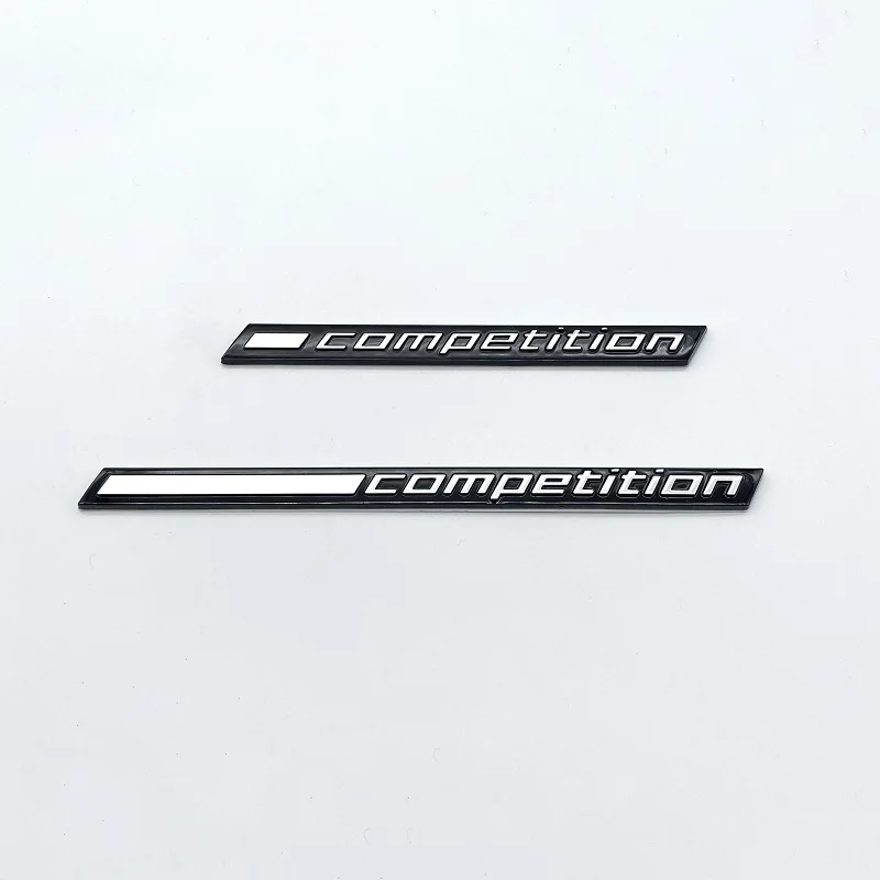 3D ABS Car Trunk Emblem COMPETITION Bar Underlined Emblem for BMW M2 M3 M4 M5 M6 M8 X2M X3M X4M X5M X6M X7M Badges Sticker
3D ABS Car Trunk Emblem COMPETITION Bar Underlined Emblem for BMW M2 M3 M4 M5 M6 M8 X2M X3M X4M X5M X6M X7M Badges Sticker