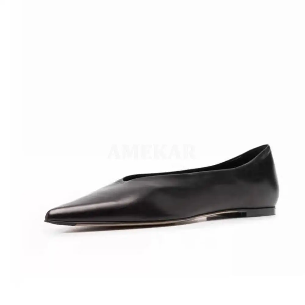 Leather Ballet Shoe Original Flat Ladies Mules Flat Wedding Shoes For Women Fashion Casual Soft Shoes
Leather Ballet Shoe Original Flat Ladies Mules Flat Wedding Shoes For Women Fashion Casual Soft Shoes