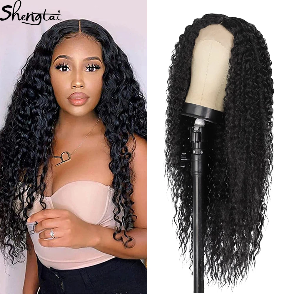 Curly Lace Wigs Synthetic Water Wave Wig Natural Glueless Wigs For Black Women Heat Resistant Black Fiber Daily Cosplay Wear Wig
Curly Lace Wigs Synthetic Water Wave Wig Natural Glueless Wigs For Black Women Heat Resistant Black Fiber Daily Cosplay Wear Wig