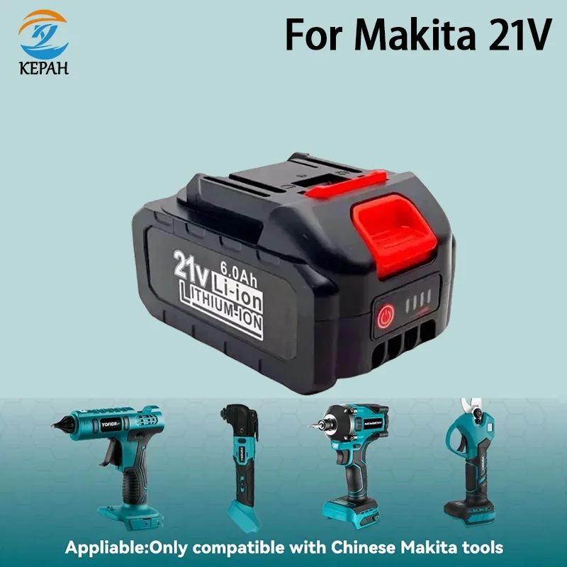 100% Оригинальный литий-ионный аккумулятор Makita 18650 21 в 18 6000 мАч 5S2P шуруповерт