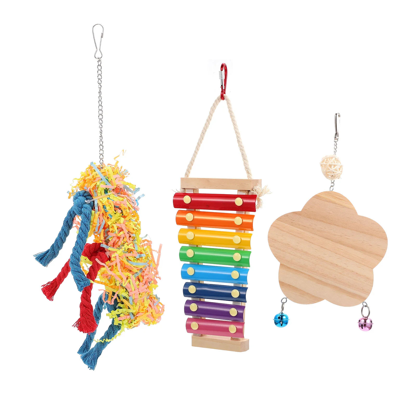 Toys Toy Bird Parrot Ladder Birds Chicken Xylophone Hammock Shredding Tearing Hanging Cage Bite Trainning Pecking Coop Pet
Toys Toy Bird Parrot Ladder Birds Chicken Xylophone Hammock Shredding Tearing Hanging Cage Bite Trainning Pecking Coop Pet