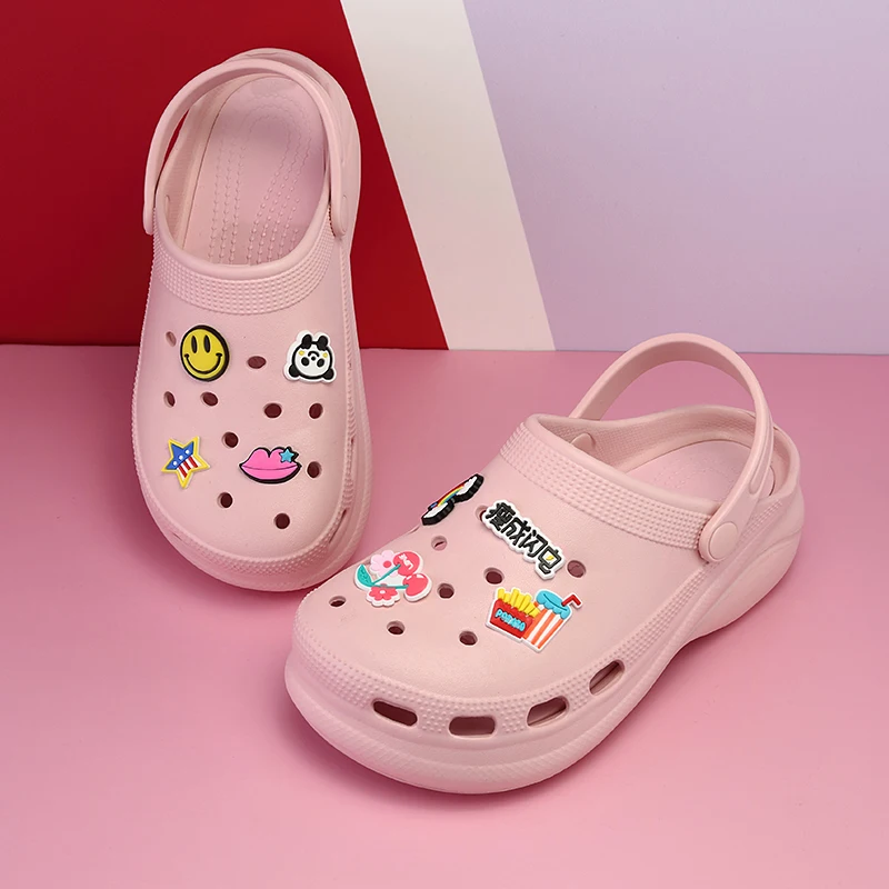 Summer Women Slippers High 6cm Platform Clogs Outdoor Garden Shoes Female Pool Sandals Bathroom Flip Flops Mules Beach Slippers
Summer Women Slippers High 6cm Platform Clogs Outdoor Garden Shoes Female Pool Sandals Bathroom Flip Flops Mules Beach Slippers