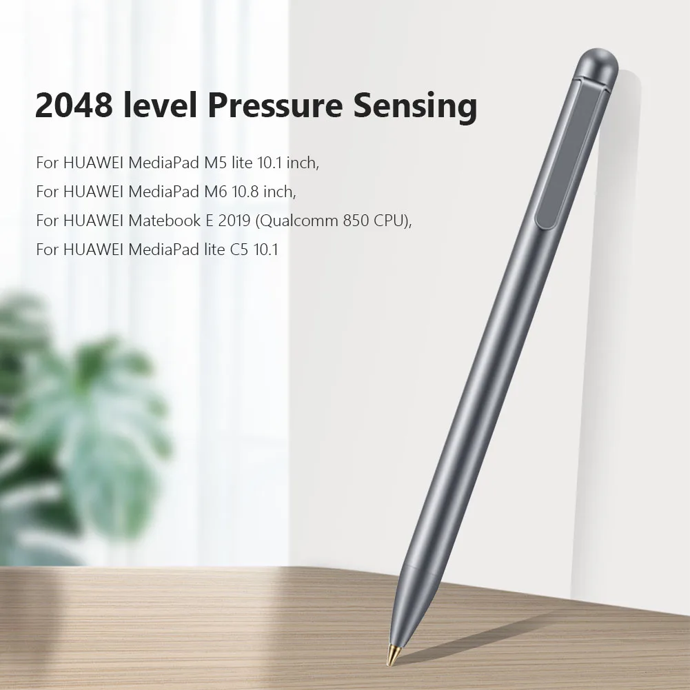 Smart Tablet Stylus 2048 Pressure Sense Active Capacitive Stylus High Sensitivity Scratchproof for HUAWEI M-Pen Lite AF63
Smart Tablet Stylus 2048 Pressure Sense Active Capacitive Stylus High Sensitivity Scratchproof for HUAWEI M-Pen Lite AF63