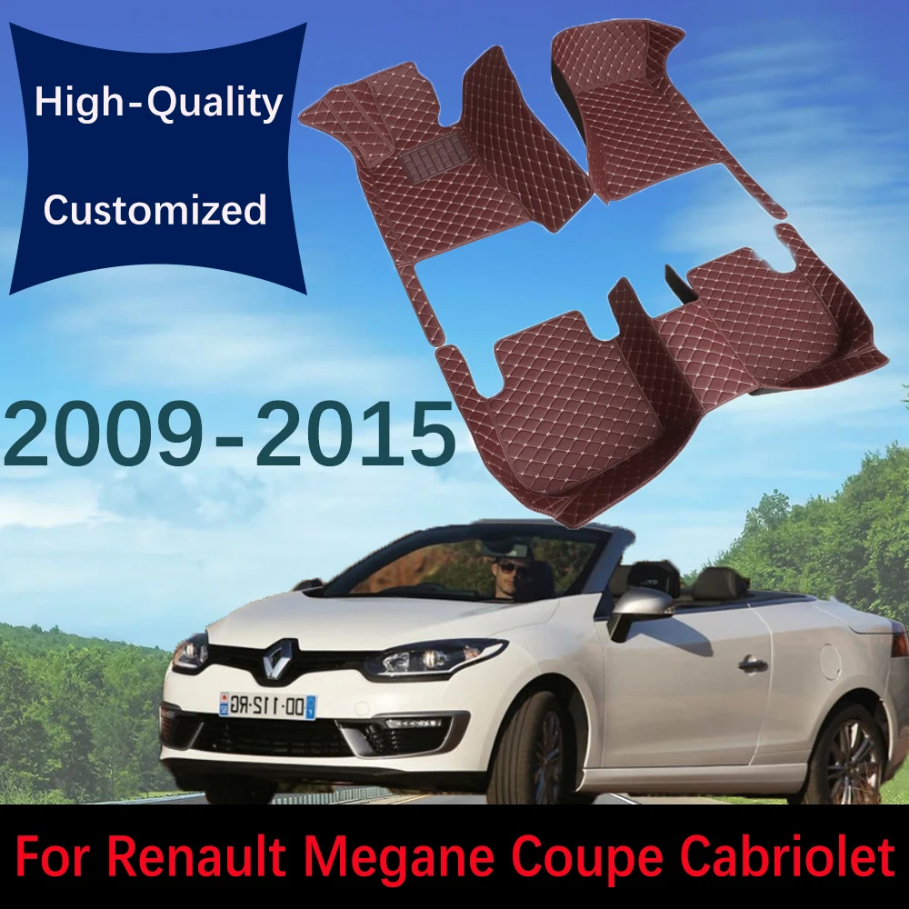 Custom Leather Car Floor Mats For Renault Megane Coupe Cabriolet 2009~2015 Automobile Carpet Rugs Foot Pads Interior Accessories
Custom Leather Car Floor Mats For Renault Megane Coupe Cabriolet 2009~2015 Automobile Carpet Rugs Foot Pads Interior Accessories