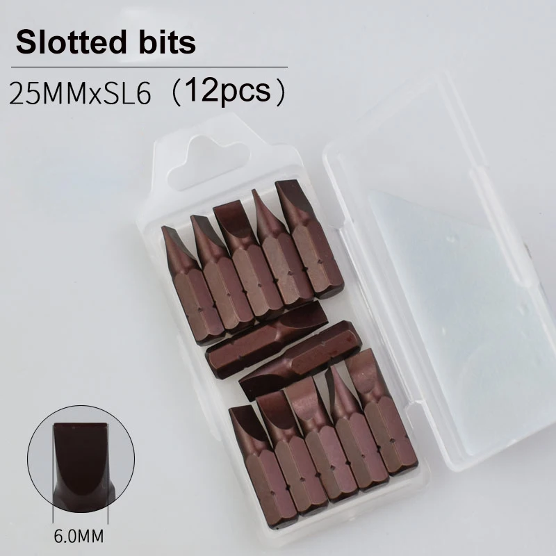 12 шт. 1/4 "25 мм с прорезями SL1.6/2 SL3 SL4 SL4.5 SL5 SL5.5 SL6 SL6.3 SL7 отвертка для ремонта ручных инструментов плоские отвертки
12 шт. 1/4 "25 мм с прорезями SL1.6/2 SL3 SL4 SL4.5 SL5 SL5.5 SL6 SL6.3 SL7 отвертка для ремонта ручных инструментов плоские отвертки