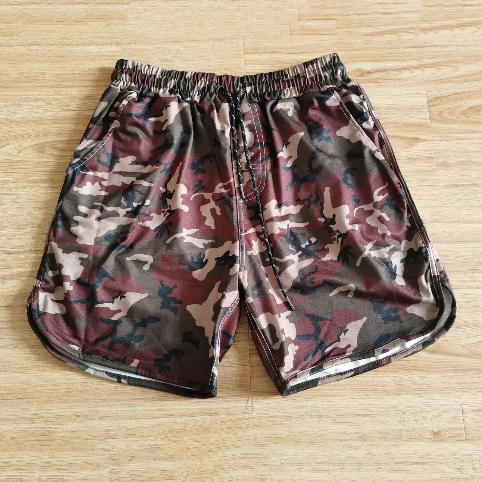 Summer Camouflage Beach Shorts Loose Trunks Summer Elastic Waist Men's Shorts Drawstring Oversize Vacation Pantalones Cortos
Summer Camouflage Beach Shorts Loose Trunks Summer Elastic Waist Men's Shorts Drawstring Oversize Vacation Pantalones Cortos