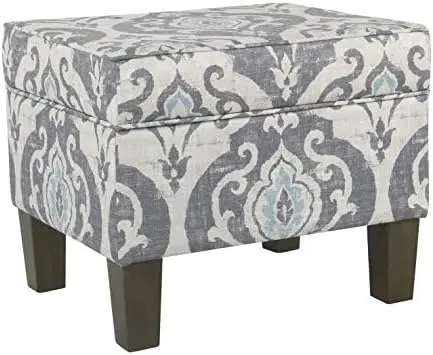 Decor |K7646-A750 | Upholstered Modern Rectangular Storage Ottoman | Hinged Lid Ottoman with Storage for Living Room & Bedro
Decor |K7646-A750 | Upholstered Modern Rectangular Storage Ottoman | Hinged Lid Ottoman with Storage for Living Room & Bedro