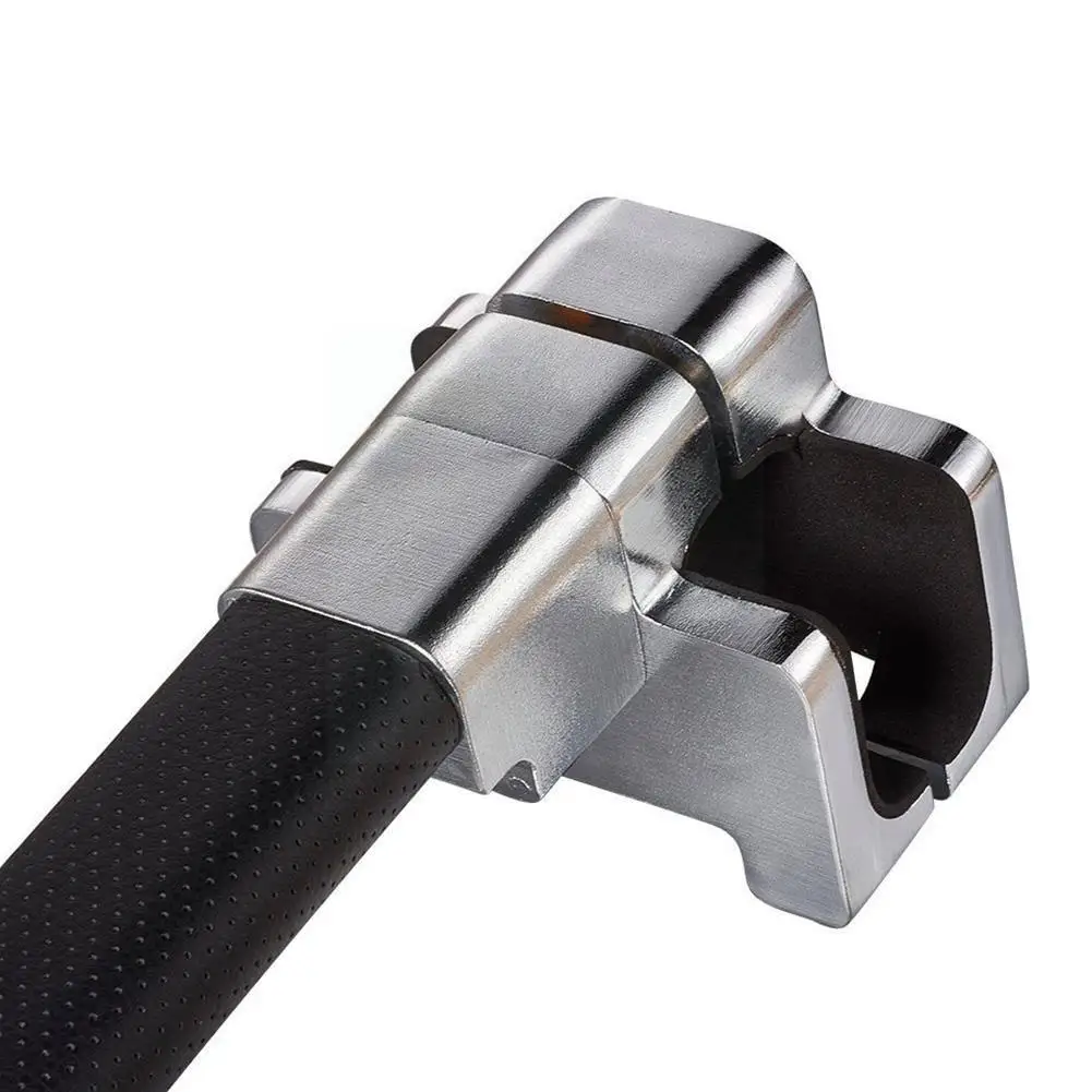 Car Steering Wheel Lock Anti Theft Protection T-locks Foldable Automobile Steering Lock Safety Alarm Lock for Car Accessori Q0G3
Car Steering Wheel Lock Anti Theft Protection T-locks Foldable Automobile Steering Lock Safety Alarm Lock for Car Accessori Q0G3