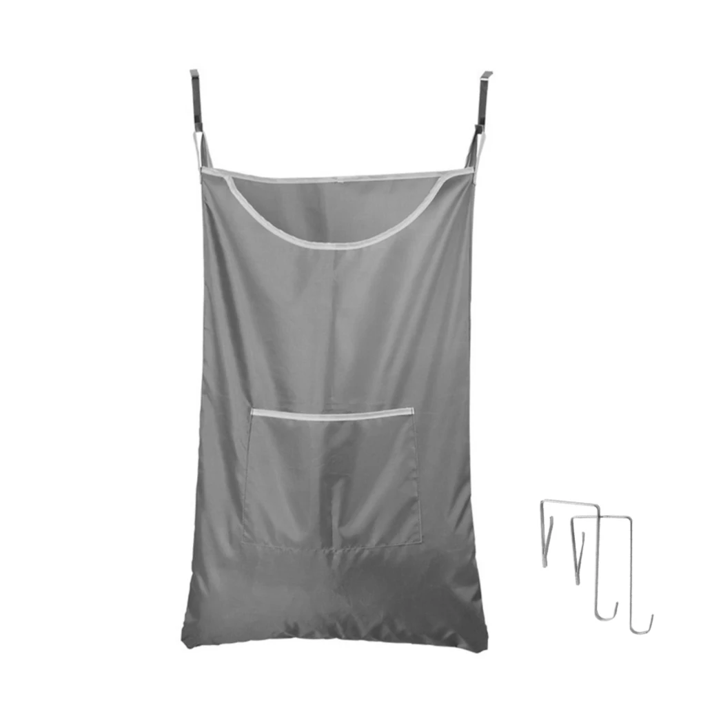 Bathroom Storage Bag Household Hanging Dirty Clothes Laundry Pouch Zipper Sundries Organizer with Hooks
Bathroom Storage Bag Household Hanging Dirty Clothes Laundry Pouch Zipper Sundries Organizer with Hooks