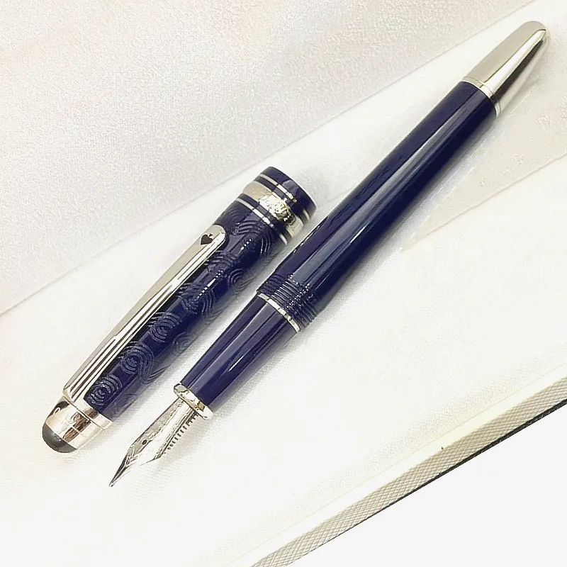 

Luxury Around The World in 80 Days MB 145 Fountain Ink Pen Rollerball Ballpoint Writing Gift Stationery With Serial Number