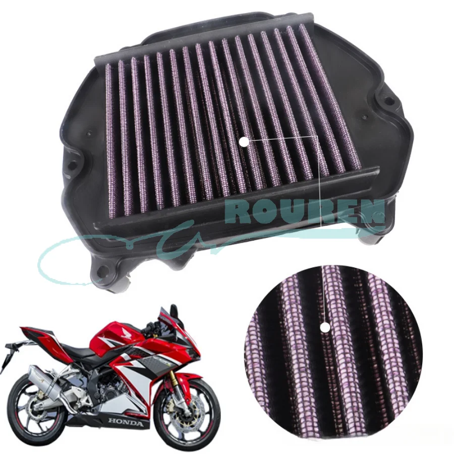 

Moto Bike Accessories Motorcycle For Honda CBR250RR 2015-2016 High Flow Air Filter Element Intake Systems Cleaner Modified Parts