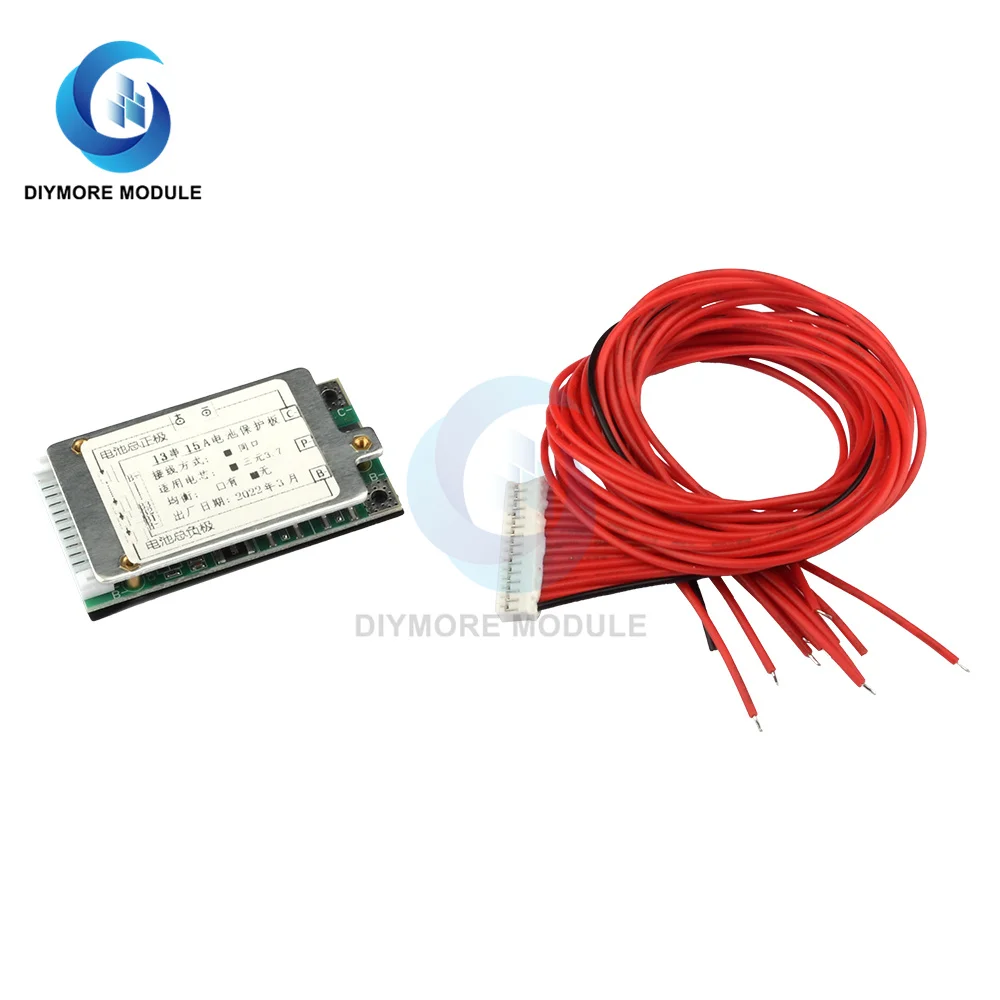 13S 48V 15A Lithium Battery Protection Board BMS PCB Board without Balanced for LED Solar Street Light 18650 Battery Pack
13S 48V 15A Lithium Battery Protection Board BMS PCB Board without Balanced for LED Solar Street Light 18650 Battery Pack