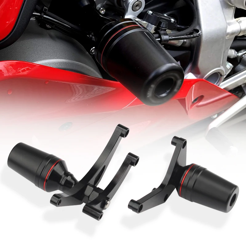 For Ducati 959 1199 1299 Panigale R S V4 V4S 2018-2021 Motorcycle Aluminum Frame Sliders Anti Crash Protector Fairing Guard
For Ducati 959 1199 1299 Panigale R S V4 V4S 2018-2021 Motorcycle Aluminum Frame Sliders Anti Crash Protector Fairing Guard
