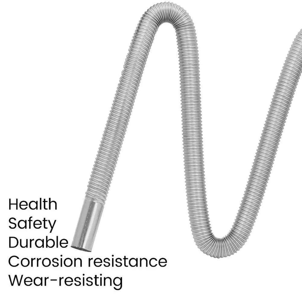 For Diesel Heaters 1x For Truck Exhaust Pipe Silver Stainless Steel 2.5cm Inner Dia 200cm Long Crooked For Car
For Diesel Heaters 1x For Truck Exhaust Pipe Silver Stainless Steel 2.5cm Inner Dia 200cm Long Crooked For Car