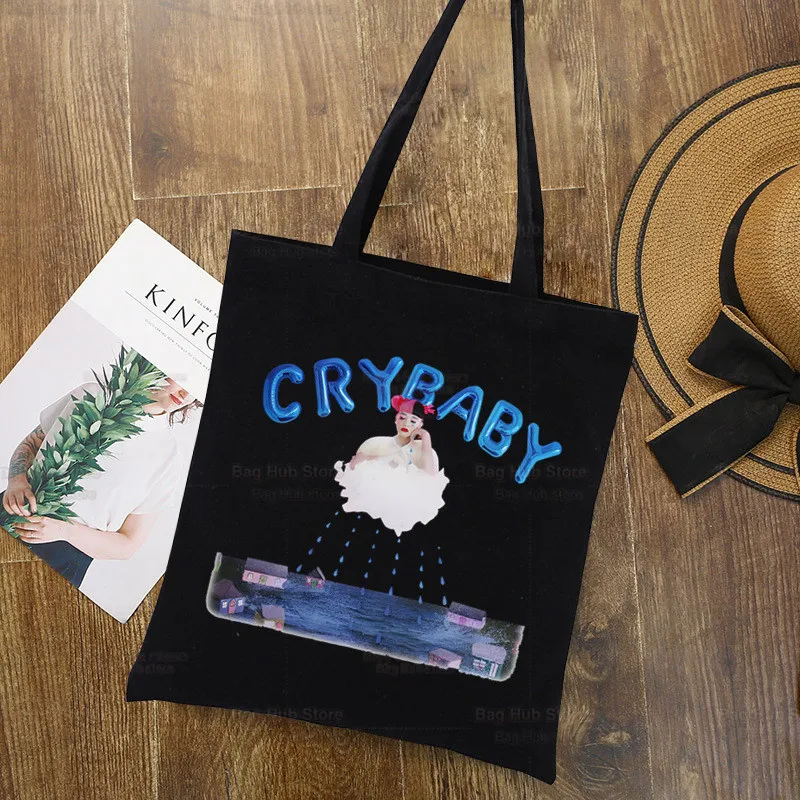 Melanie Martinez Crybaby Tote Bag Shopping Original Design Black Unisex Travel Canvas Bags Eco Foldable Shopper Bag
Melanie Martinez Crybaby Tote Bag Shopping Original Design Black Unisex Travel Canvas Bags Eco Foldable Shopper Bag