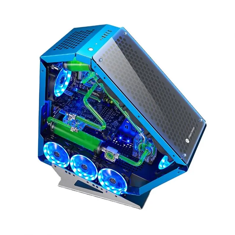 Triangle Beast Factory Gaming Special-shaped Case Tempered Glass PC Gaming anime Computer Cases
Triangle Beast Factory Gaming Special-shaped Case Tempered Glass PC Gaming anime Computer Cases