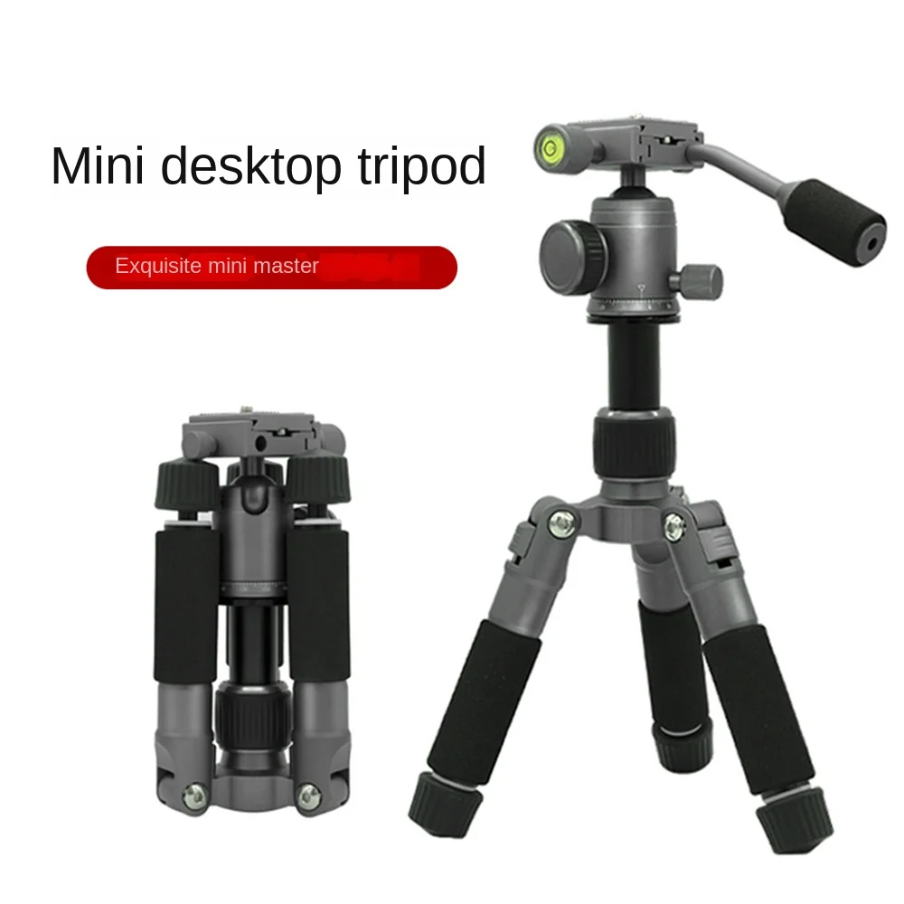 

Mini tripod Micro SLR camera photography desktop portable macro tripod mobile phone live vlog YouTube Sony Nikon Canon Fuji