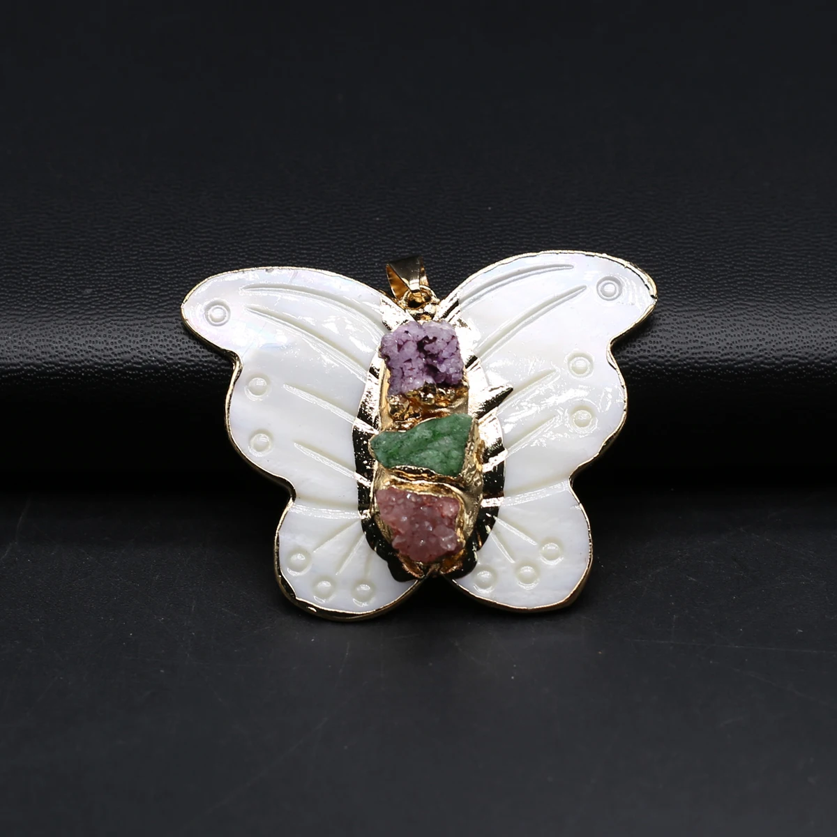 Natural Shell Pendant White Butterfly-Shaped Pendant Charms For Jewelry Making DIY Necklace Bracelet Earrings Accessory
Natural Shell Pendant White Butterfly-Shaped Pendant Charms For Jewelry Making DIY Necklace Bracelet Earrings Accessory