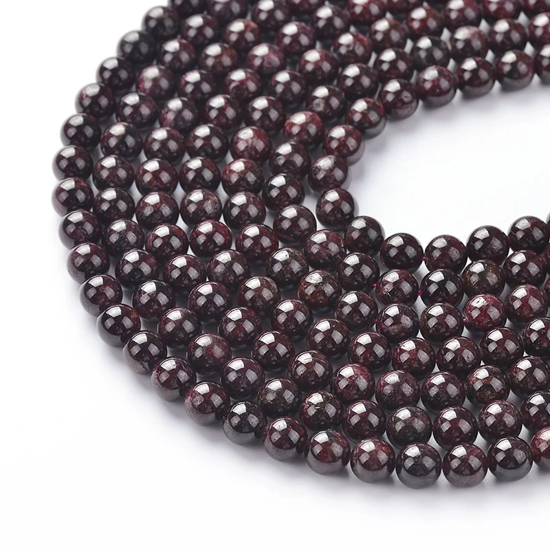 4mm-10mm Round Shape Sooth Garnet Bead Strands Natural Geniune Stones For Jewelry
4mm-10mm Round Shape Sooth Garnet Bead Strands Natural Geniune Stones For Jewelry