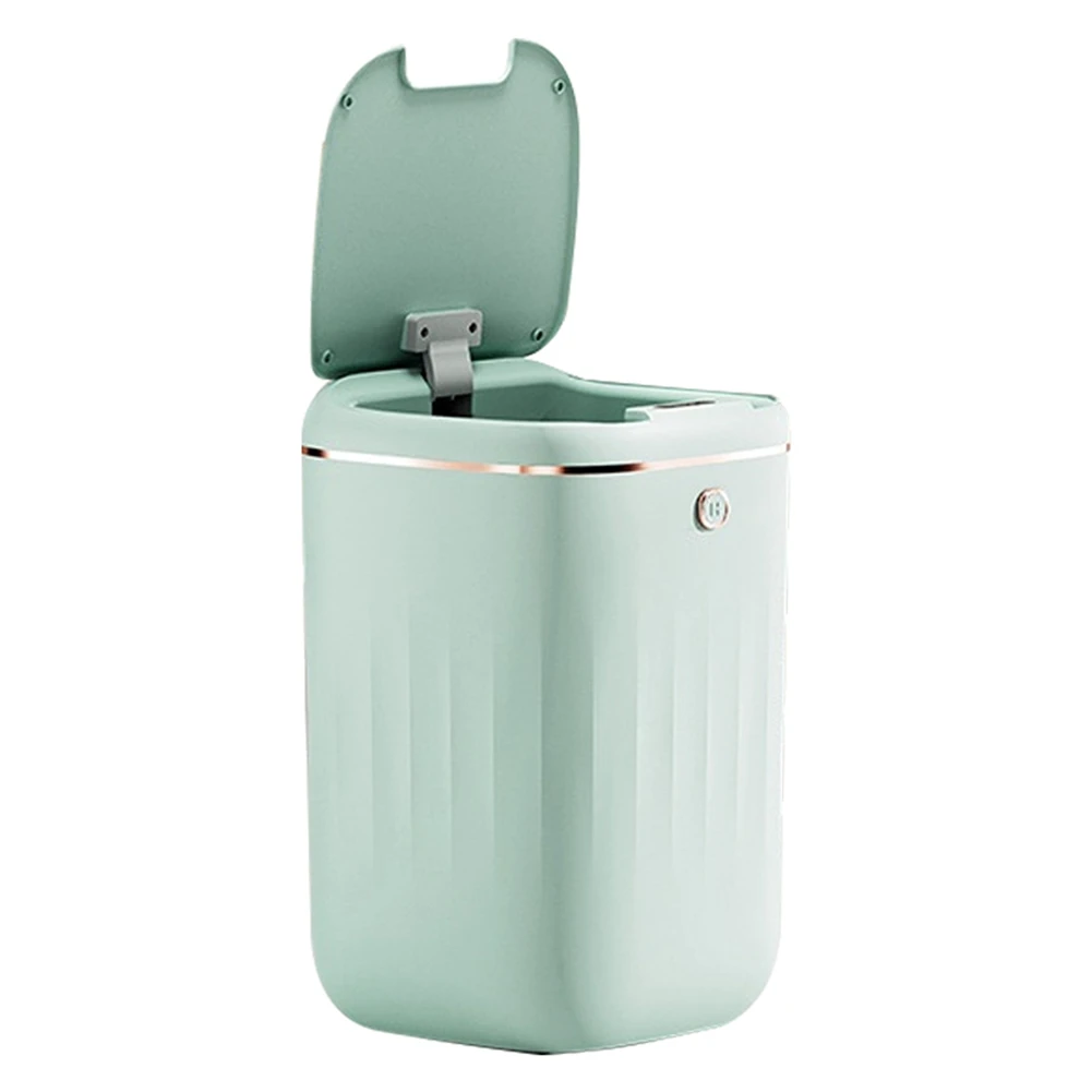 Smart Trash Can Automatic Waterproof Electric Capacity Waste Kitchen Bathroom Toilet Automatic Sensor Green
Smart Trash Can Automatic Waterproof Electric Capacity Waste Kitchen Bathroom Toilet Automatic Sensor Green