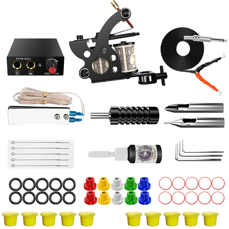 Tattoo Kit Full Set of Equipment Stand-alone Monochrome Mini Tattoo Machine Set Tattoo Tools High Quality Product 2022 New
Tattoo Kit Full Set of Equipment Stand-alone Monochrome Mini Tattoo Machine Set Tattoo Tools High Quality Product 2022 New