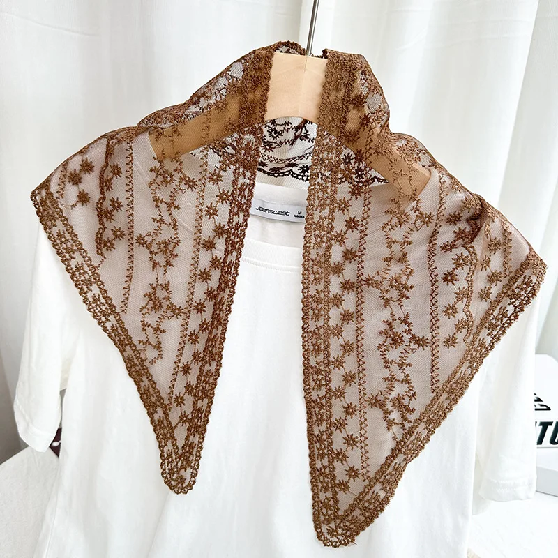Lace Neck Scarf Hair Band Fashion Headband Bandanas Print Silk Scarf Women Girls Accessories Neckerchief Hairscarf Shawl Wrap
Lace Neck Scarf Hair Band Fashion Headband Bandanas Print Silk Scarf Women Girls Accessories Neckerchief Hairscarf Shawl Wrap