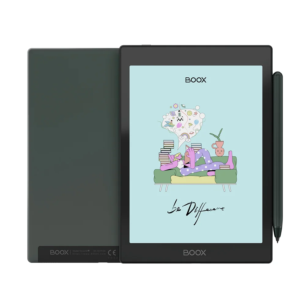BOOX Nova Air C Ultra-Light and Thin 7.8'' E Ink Reader Onyx BOOX electronic books
BOOX Nova Air C Ultra-Light and Thin 7.8'' E Ink Reader Onyx BOOX electronic books