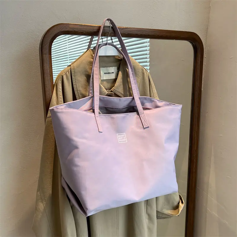 Cream purple crossbody large capacity bag women's fashion portable tote bag nylon shoulder bags for women bolsa
Cream purple crossbody large capacity bag women's fashion portable tote bag nylon shoulder bags for women bolsa