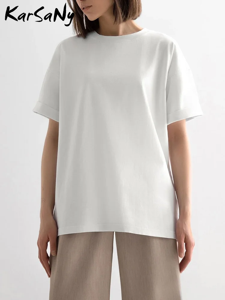 210G White T Shirt Oversize Woman Cotton Oversized Summer Tees Pink Loose Tshirts Oversized T-shirts for women Basic Tops 2023
210G White T Shirt Oversize Woman Cotton Oversized Summer Tees Pink Loose Tshirts Oversized T-shirts for women Basic Tops 2023