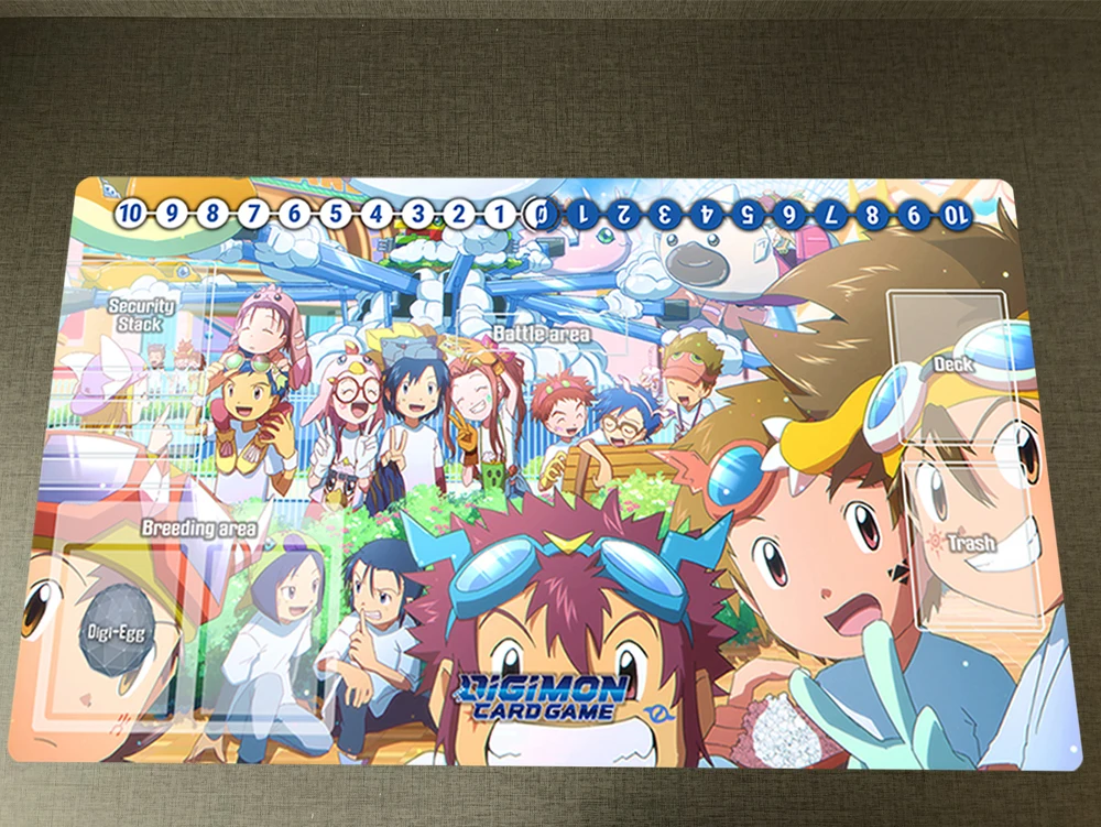 Digimon Playmat Adventure Family DTCG CCG Mat Trading Card Game Mat Board Game Playmat Desk Pad Anime Mouse Pad Free Bag 60x35cm
Digimon Playmat Adventure Family DTCG CCG Mat Trading Card Game Mat Board Game Playmat Desk Pad Anime Mouse Pad Free Bag 60x35cm