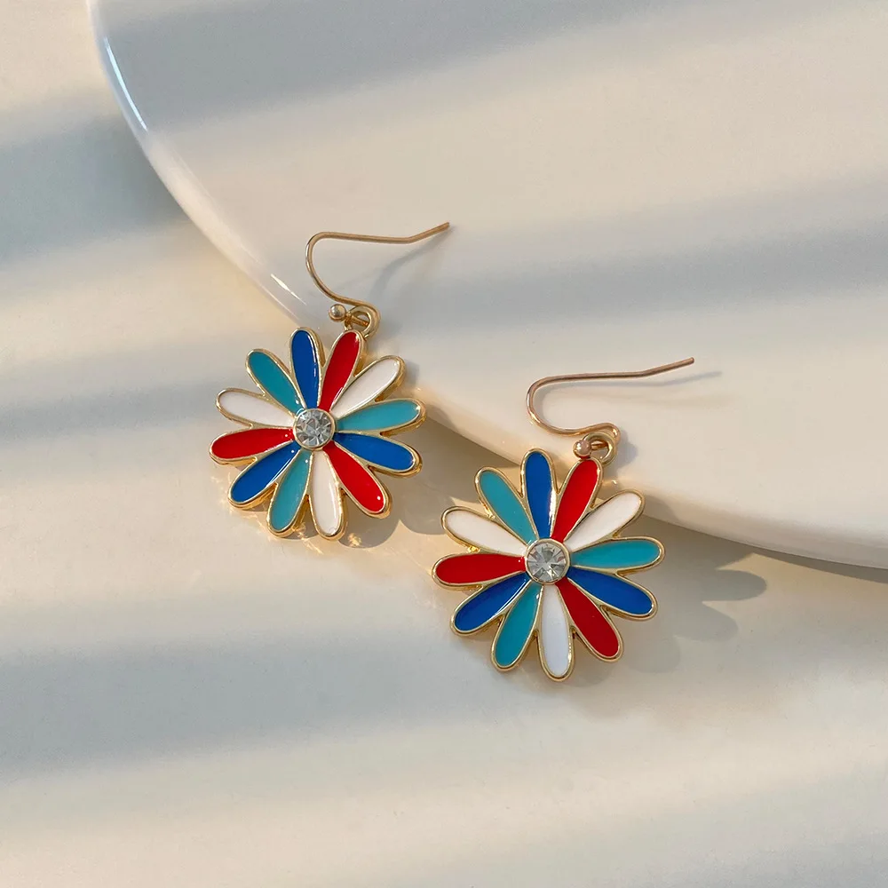 New 2023 Fashion Daisy Fresh Petals Flower Earrings for Women Girl Party Jewelry Gift
New 2023 Fashion Daisy Fresh Petals Flower Earrings for Women Girl Party Jewelry Gift