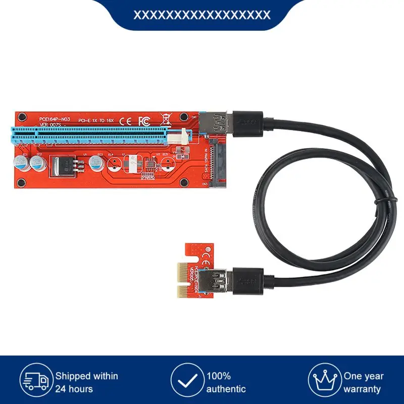 Красная плата расширения PCIe PCI-E PCI Express, 1x до 16x USB 3,0, кабель передачи данных SATA к 4pin IDE Molex, блок питания 60 см для BTC, LTC, ETH
Красная плата расширения PCIe PCI-E PCI Express, 1x до 16x USB 3,0, кабель передачи данных SATA к 4pin IDE Molex, блок питания 60 см для BTC, LTC, ETH