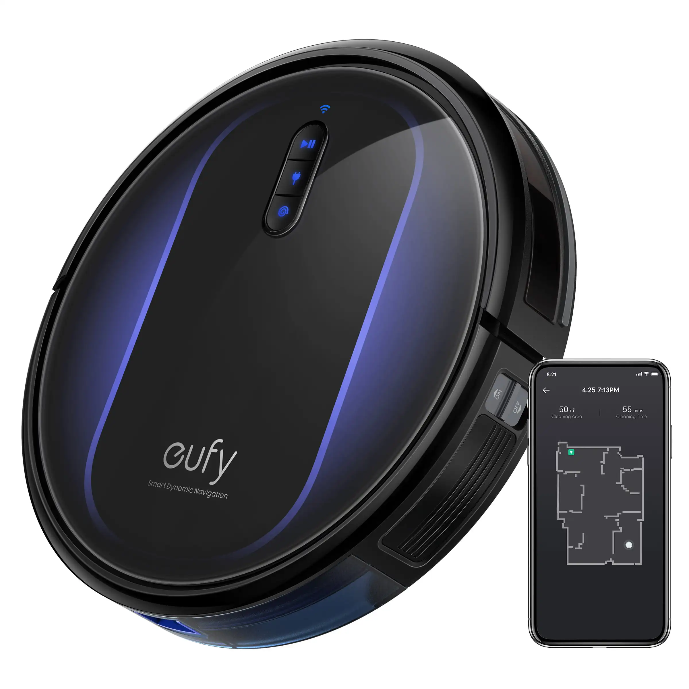 Clean by Anker RoboVac G32 Pro Robot Vacuum with Home Mapping, 2000 Pa Strong Suction, Wi-Fi enabled, Ideal for Carpets, Hardwoo
Clean by Anker RoboVac G32 Pro Robot Vacuum with Home Mapping, 2000 Pa Strong Suction, Wi-Fi enabled, Ideal for Carpets, Hardwoo