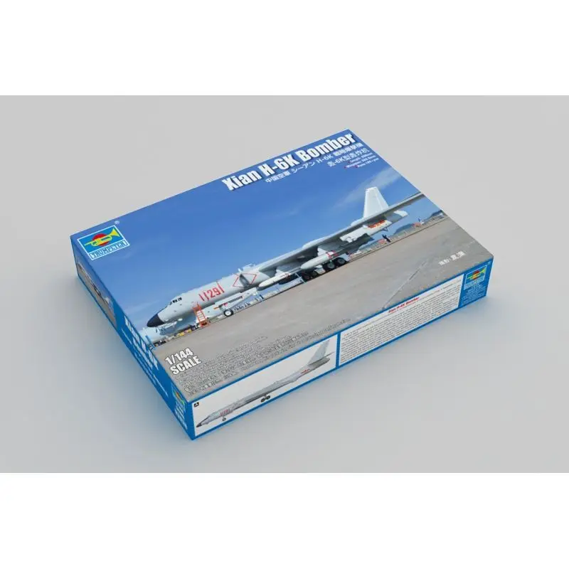 Набор для хобби Trumpeter 03930, модель Xian H-6K, модель бомбардировщика в масштабе, игрушка «сделай сам», 1/144
Набор для хобби Trumpeter 03930, модель Xian H-6K, модель бомбардировщика в масштабе, игрушка «сделай сам», 1/144
