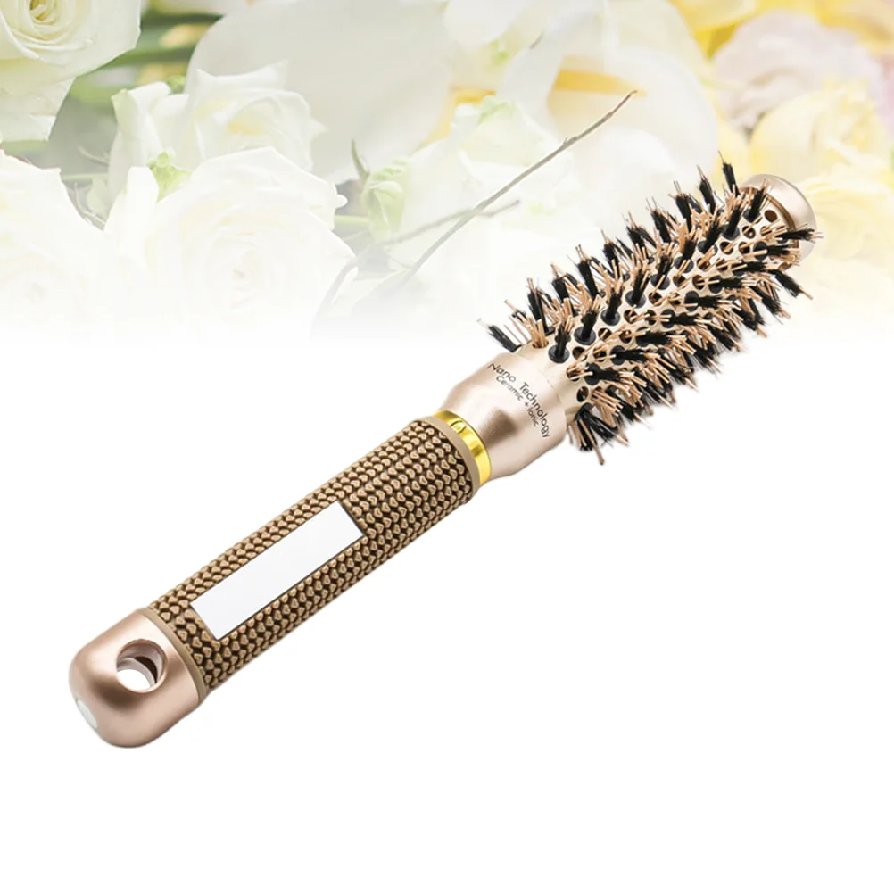 Hair Curling Comb Creative Roller Comb Aluminium Rubber Handle Multi-purpose Roller Comb for Home Salon (3.5cm Style)
Hair Curling Comb Creative Roller Comb Aluminium Rubber Handle Multi-purpose Roller Comb for Home Salon (3.5cm Style)