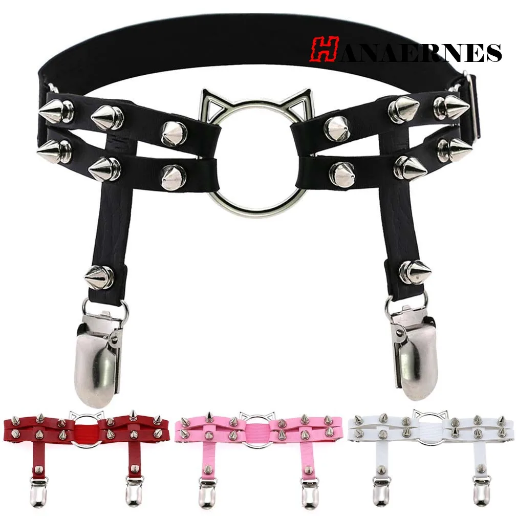 Sexy Pu Leather Leg Chain Heart Punk Love Leg Rivet Garterblack Women Sexy Rock Pub Punk Garter Belt Rivets Leg Harness
Sexy Pu Leather Leg Chain Heart Punk Love Leg Rivet Garterblack Women Sexy Rock Pub Punk Garter Belt Rivets Leg Harness