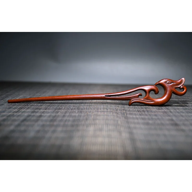 8" Collect China Box-wood Hand Engraving Ancient Customs Animal Phoenix Hairpin Statue Craft Gift Decoration Home Decore
8" Collect China Box-wood Hand Engraving Ancient Customs Animal Phoenix Hairpin Statue Craft Gift Decoration Home Decore