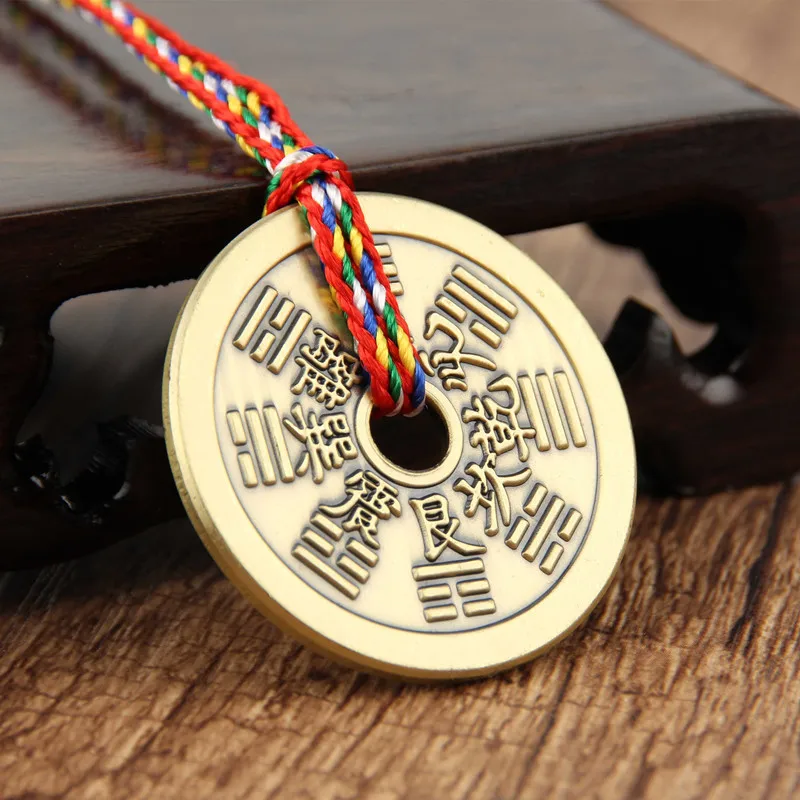 Fengshui Copper Coin Pendant Mountain Ghost Spending Bagua Pendant Supreme Emperor Imperial Edict Money Pendant
Fengshui Copper Coin Pendant Mountain Ghost Spending Bagua Pendant Supreme Emperor Imperial Edict Money Pendant