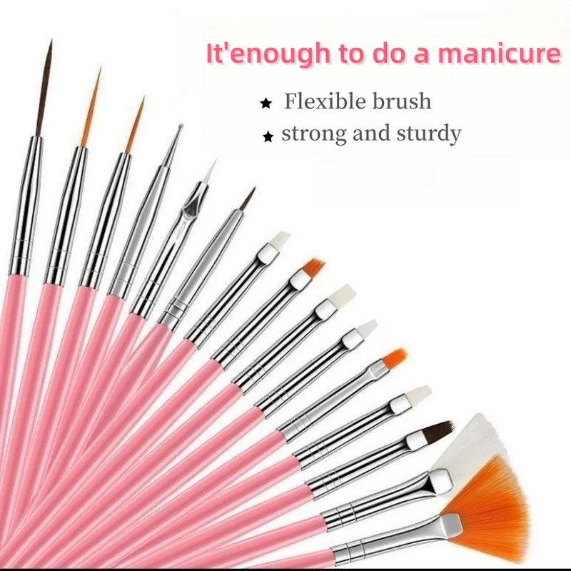 15 packs of manicure pens, painting pens, engraving pens, fan-shaped painting pens, point drilling needles, phototherapy pens
15 packs of manicure pens, painting pens, engraving pens, fan-shaped painting pens, point drilling needles, phototherapy pens