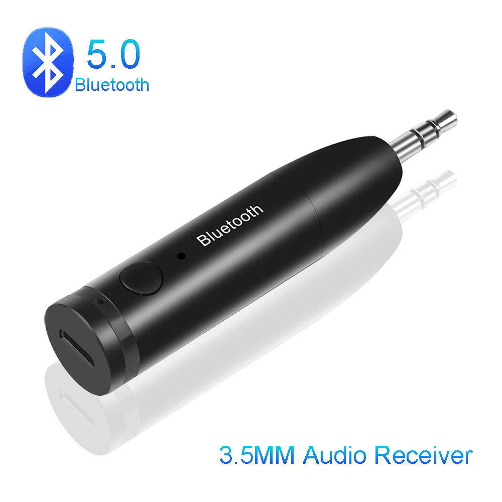 

Новый беспроводной музыкальный аудиоадаптер Bluetooth 5,0 приемник 3,5 мм AUX аудиоприемник для наушников автомобильный стерео MP3-плеер компьютер